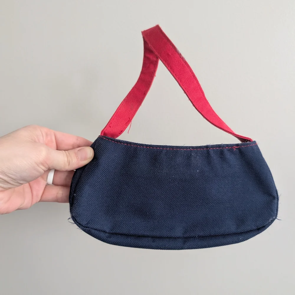 Sanrio Hello Kitty Navy and Red Floral Bag - Picture 2 of 3